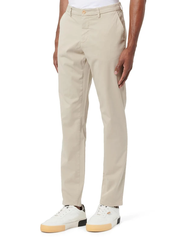 Gardeur Men's Tonic Trouser, Sand, 38 W/32 L