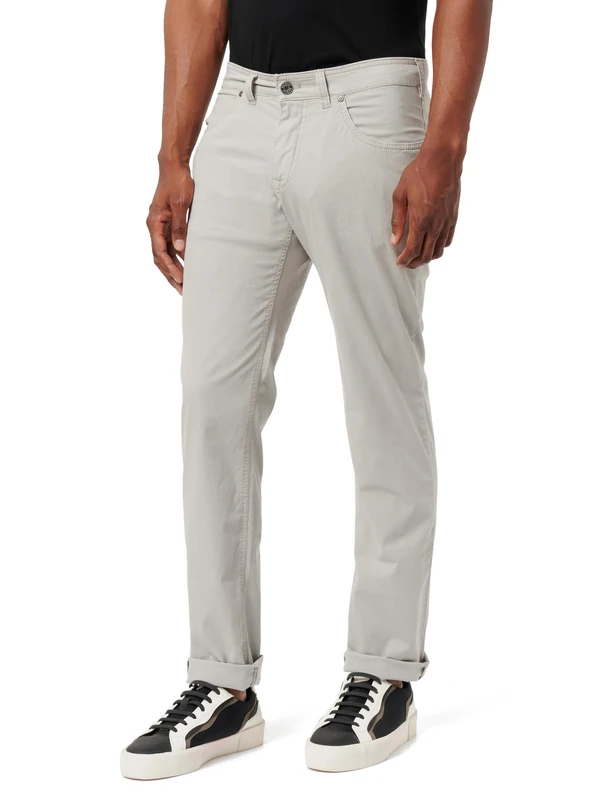 Gardeur Men's Bill-3 Trouser, lightgrey, 34 W/30 L