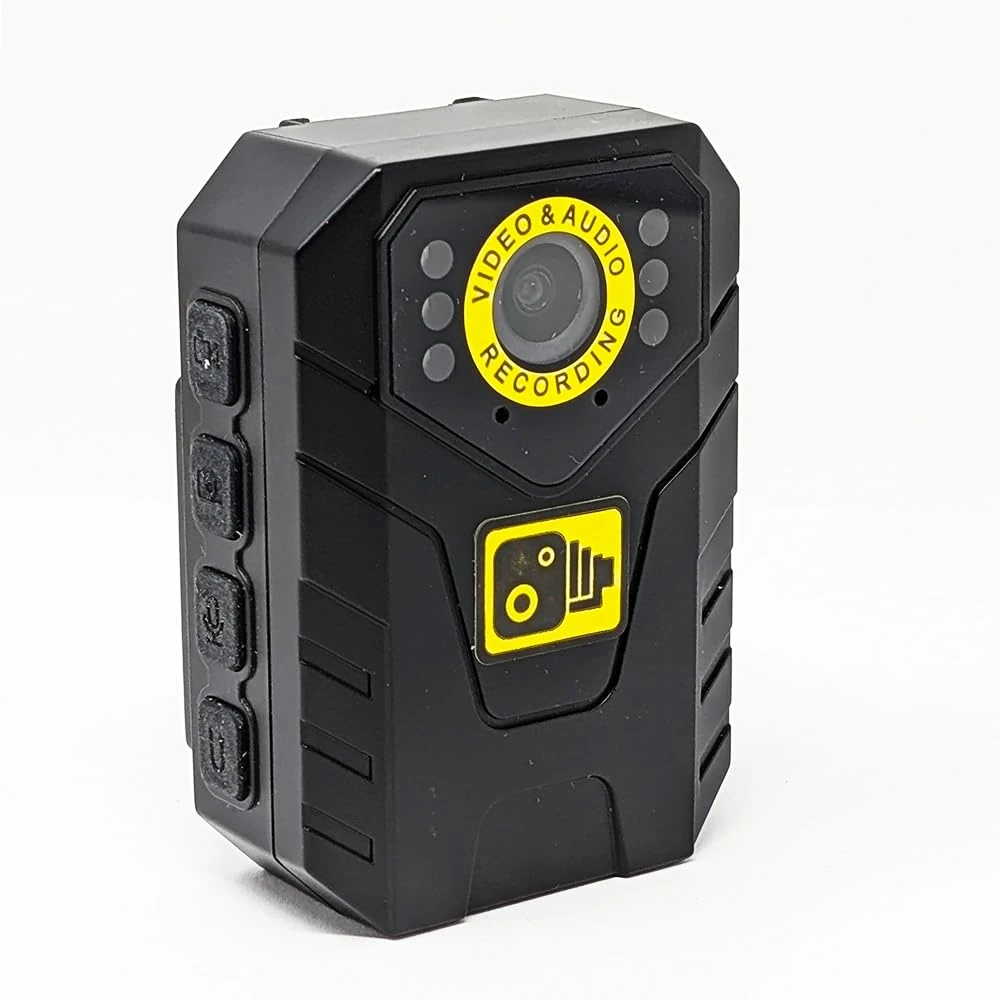 Recall Vision Body Worn Camera 128GB 1080P Personal Security Body Worn Camera Video Recorder BodyCam with Night Vision, Video & Audio Recording Retail Courier SIA Safety