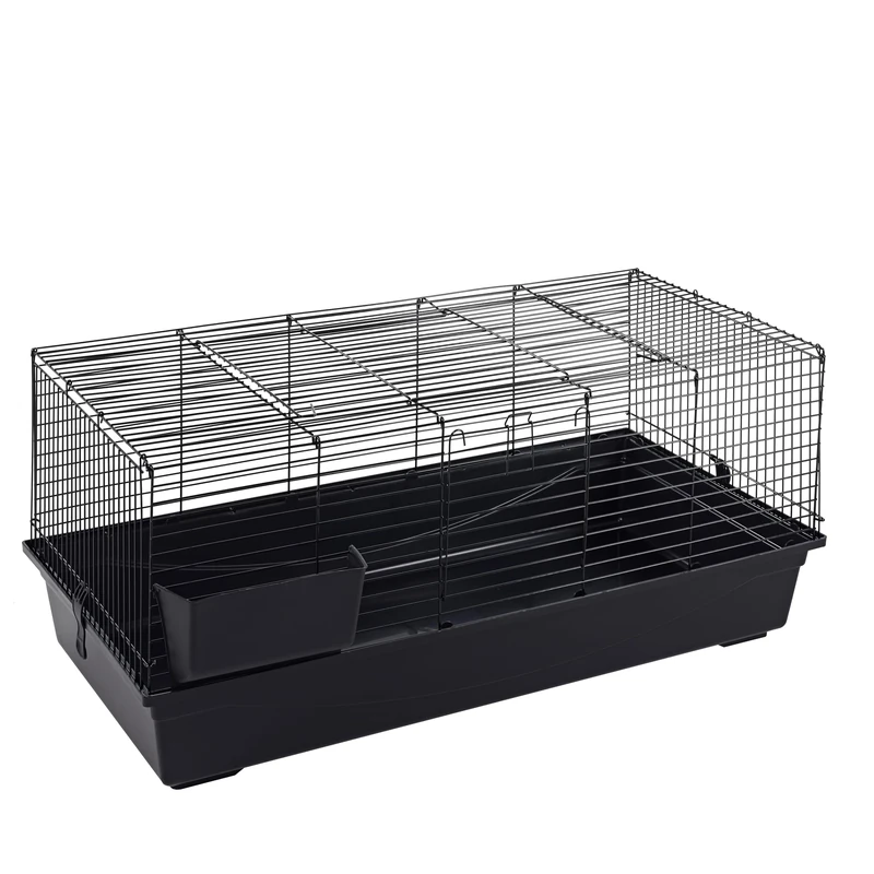 120cm Indoor Rabbit & Guinea Pig Cage - Spacious Small Animal Habitat (120x59x50cm) - Image 1