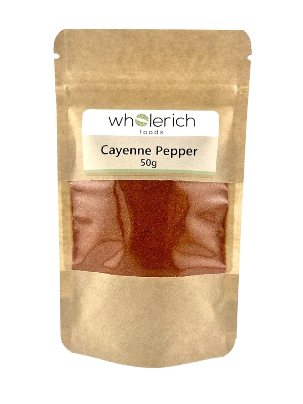 Cayenne Pepper 50g - Wholerich Foods