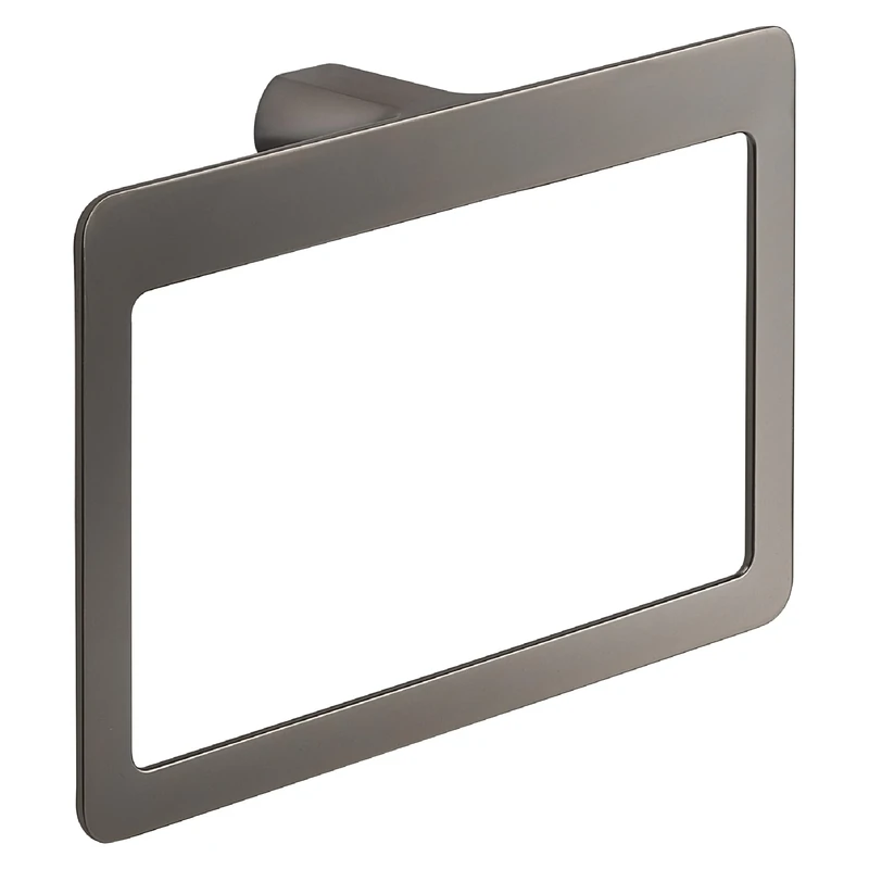 Gedy Pirenei Gun Metal Towel Ring