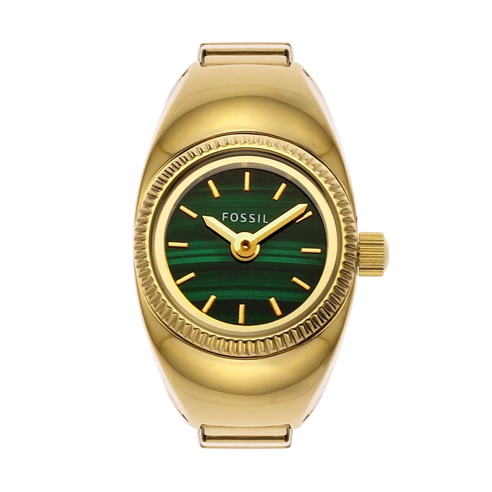 Diesel Men's Stainless Steel Signet Rings Arctic Silver Grey