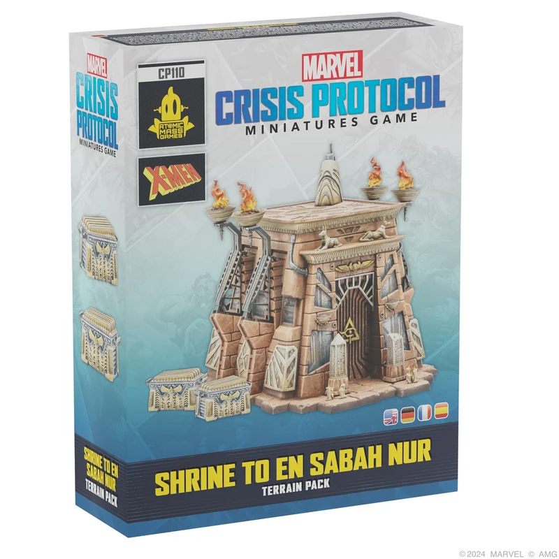 Marvel: Crisis Protocol - Shrine to In Sabah Nur Terrain Pack