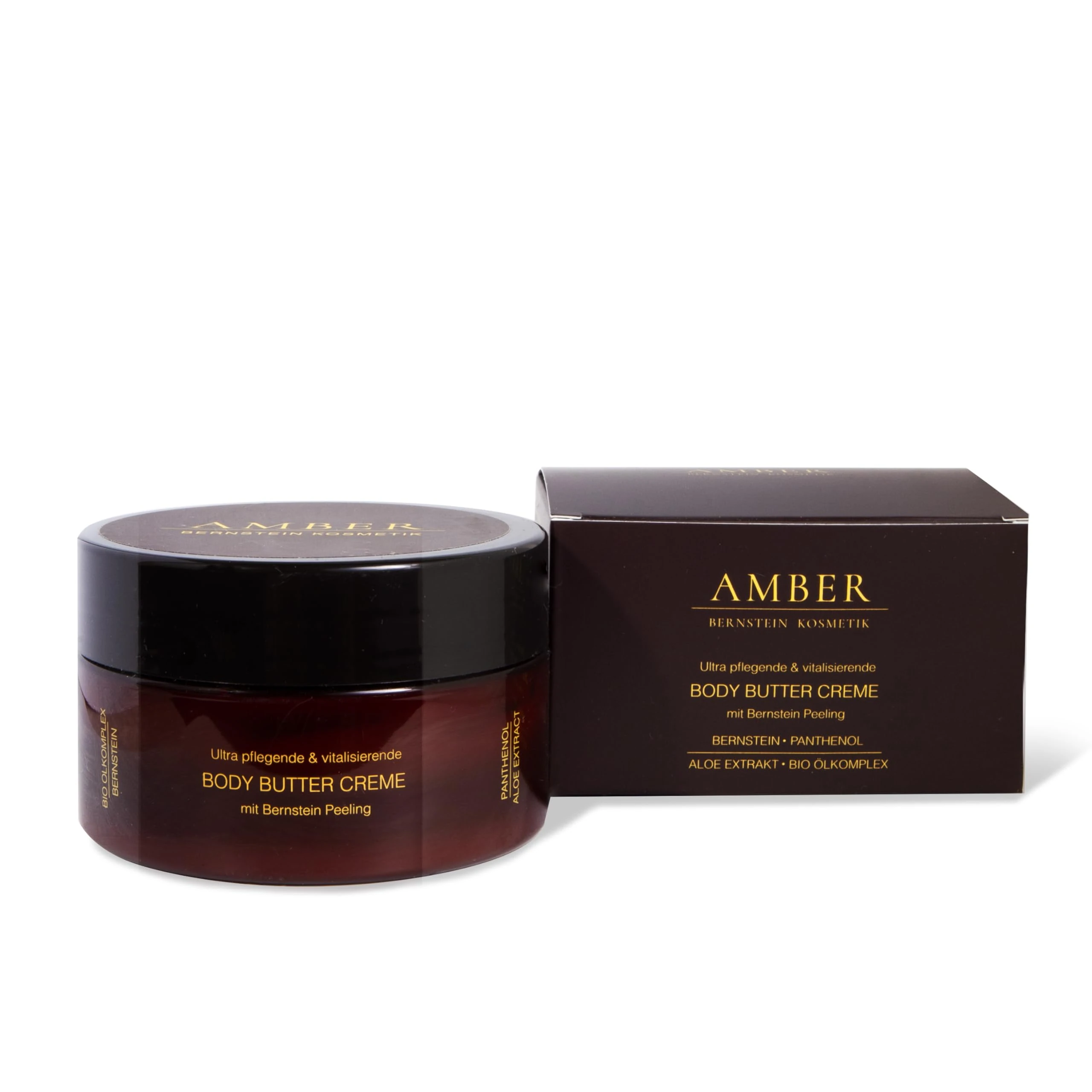 Amber Ultra Nourishing & Regenerating Body Butter Cream with Amber Micropeeling 200 ml