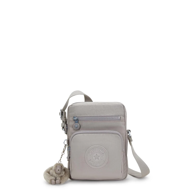 Kipling Women's Gunne Cross Body, Grey Gris, 6.25''L x 8.75''H x 2.25''D - Image 1
