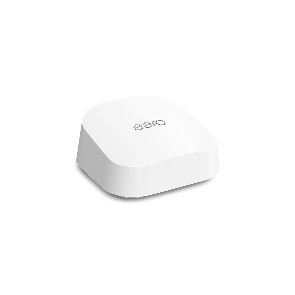 Amazon eero 7 dual-band mesh Wi-Fi 7 router (newest model) – Supports internet plans up to 2.5 Gbps, Coverage up to 190 m², 1-pack