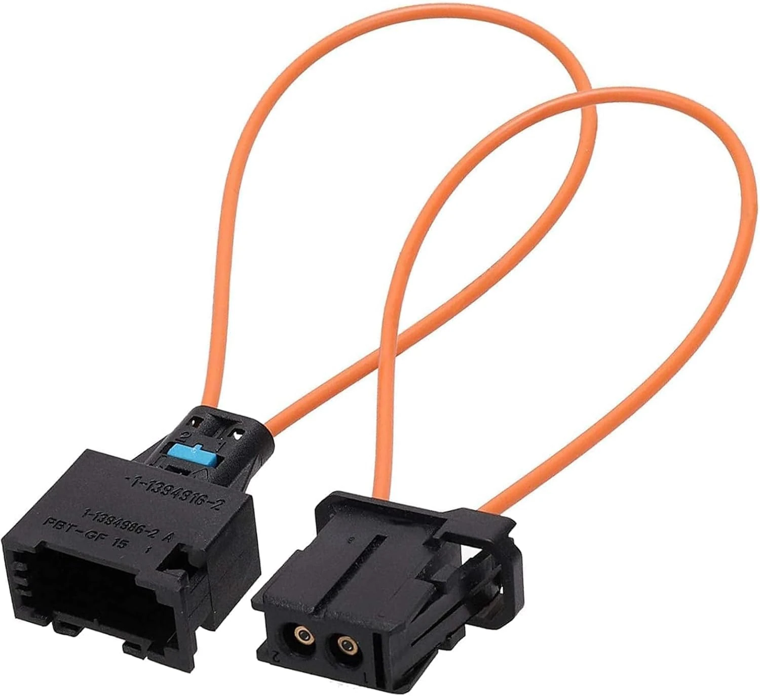 Vexalorn A pair Most Fiber Optic Optical Loop Bypass Female & Male Adapter Universal Connector Loop Bypass Cable for Radio and Audio Compatible with BMW VW Audi Mercedes Porsche