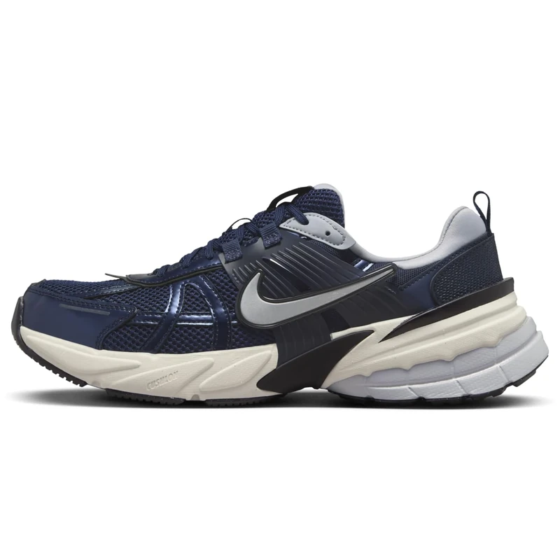 Nike Mens V2k Run Sneaker, Obsidian Obsidian Thunder Blue Wolf Grey, 7 UK