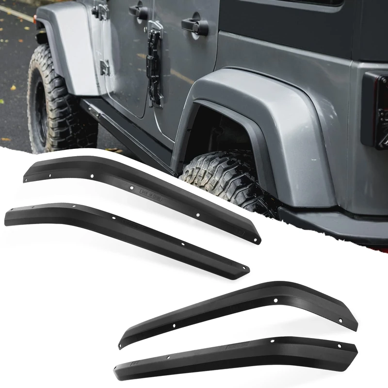 fender flares for 2007-2018 Jeep Wrangler JK