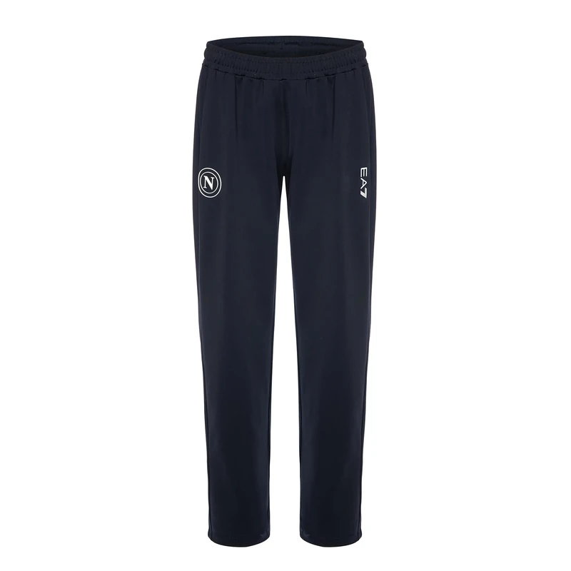 SSC NAPOLI Pantalone Training Tasche Con Zip Compression Pants, Blue, 3XL