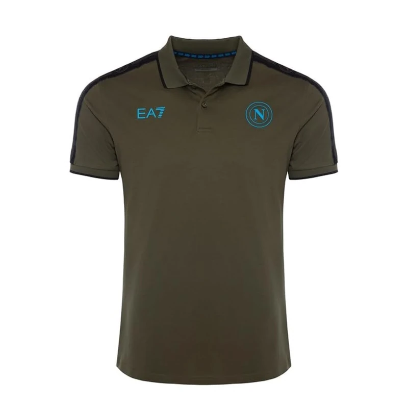 SSC NAPOLI Polo Rappresentanza Ea7 Shirt, Green, 10-11 Years