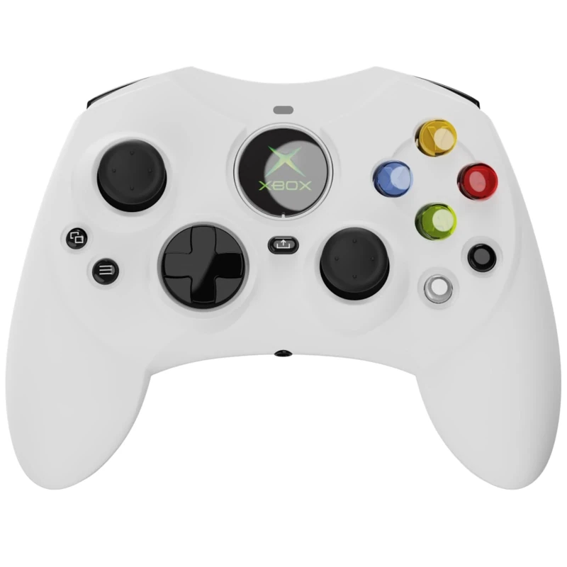 Hyperkin DuchesS Wired Controller - White - Officially licensed S Controller replica for use with Xbox Series X|S, Xbox One, Windows 10|11, PC, Video Game Controller with Hall Effect Sticks, 3.5MM,