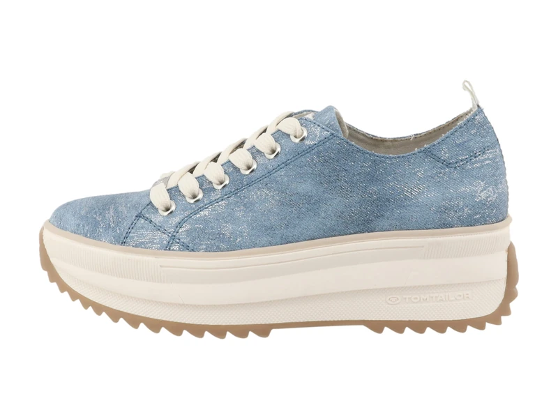 TOM TAILOR Women 5390910019 Sneaker, Jeans Colour, 8 UK