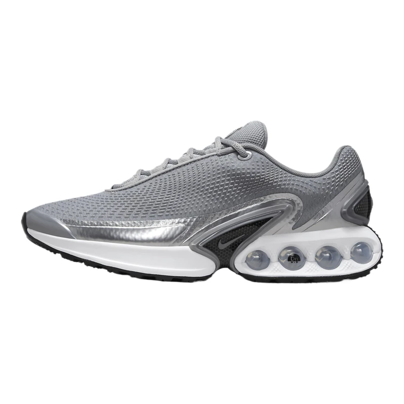 NIKE Womens Air Max Dn Premium Sneaker, Metallic Silver Metallic Silver White, 5 UK