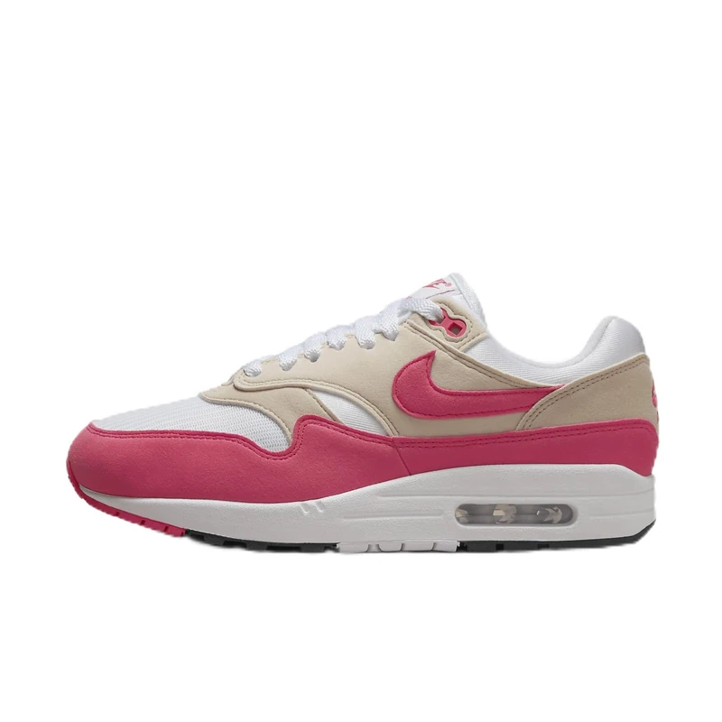 Nike DZ2628-110 Air Max 1 Women White/Aster Pink-LT Orewood BRN-Black UK 5