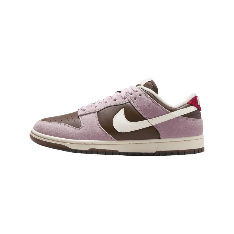 NIKE Women's Dunk Low Sneaker, Cacao Wow Pale Ivory Pink Foam, 4.5 UK