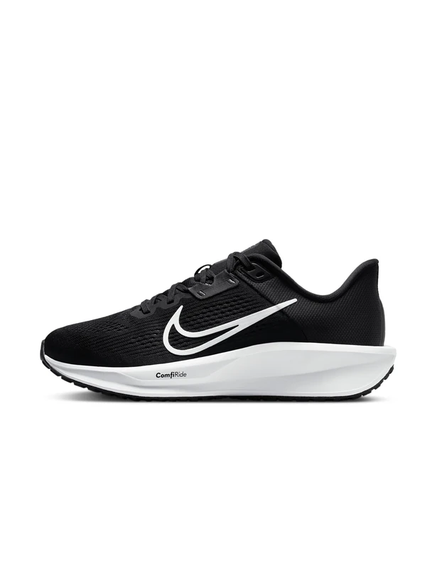Nike Women's WMNS Quest 6 Tennis Shoe, Black/White/Iron Grey, 4 - Image 1