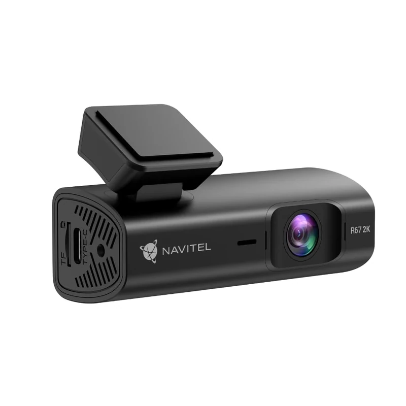 Navitel R67 2K Front Dash Cam 2560x1440p 30 FPS – 140 Wide Viewing Angle, G-Sensor, TFT Information Display, Loop Recording, Quick Release Magnetic Mount - Image 1