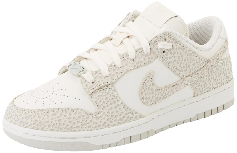 NIKE Women's Dunk Low Premium Sneaker, Phantom/Photon Dust-lt Smoke Grey, 8 UK