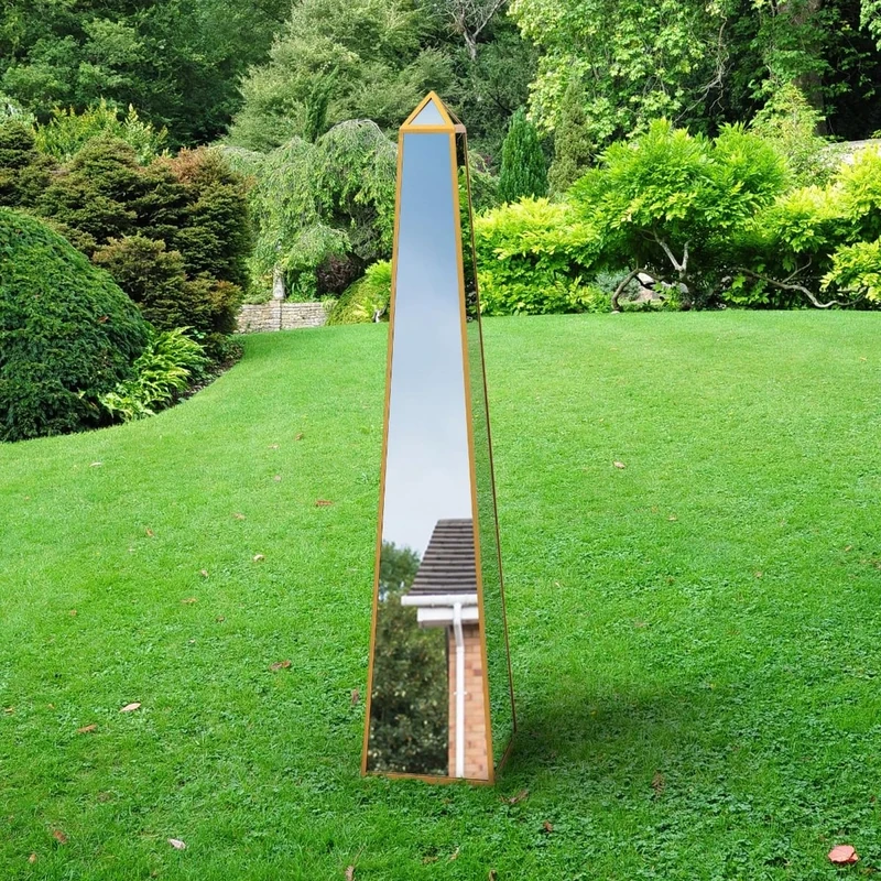 MirrorOutlet GMA142, Metal, Gold, 150 x 30 x 30