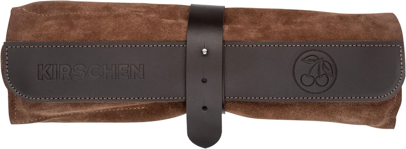 Kirschen 1151002 Bevelled Chisel Set Consisting of 4 Chisels (10, 16, 20, 26 mm) and Suede Bag, 4-Piece Chisel Set