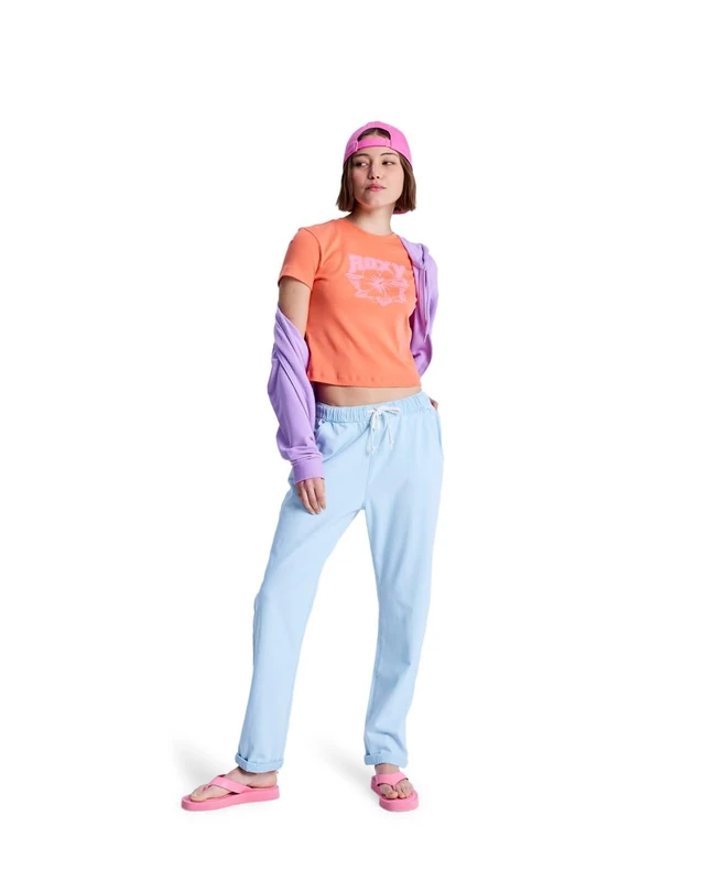 Roxy Denim Pants Slow SWELL Regular Young Womens Blue XL