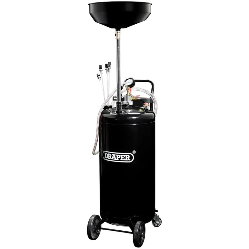 Draper 13247 Suction Oil Drainer, 90L, Blue