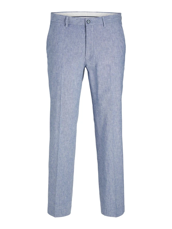 JACK & JONES Jprriviera Linen Trouser Slim Fit Sn, Nautical Blue, 44