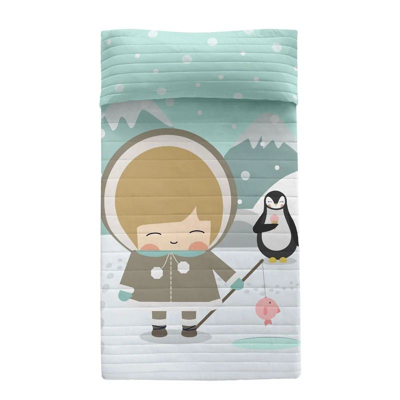 HappyFriday Happynois Bedspread Multicolor 200 x 260 cm Eskimo - Image 1