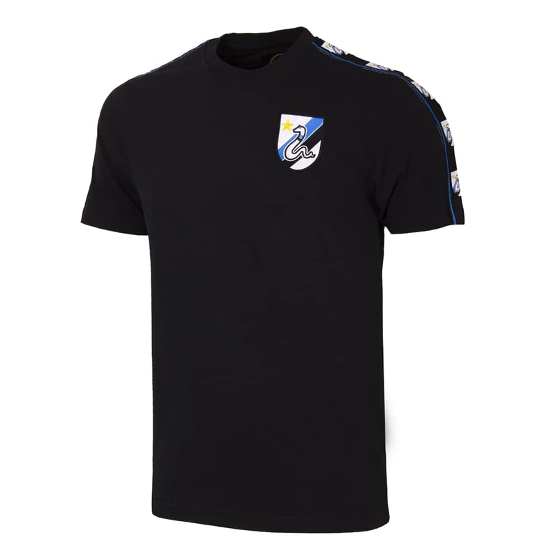 FC Internazionale Milano S.p.A. Taper Tshirt, Unisex Adult T-Shirt Black