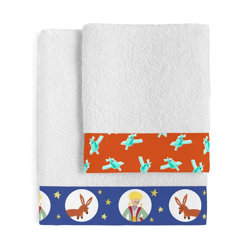 HappyFriday Towel Set Petit Prince Multicolor 2 Pieces