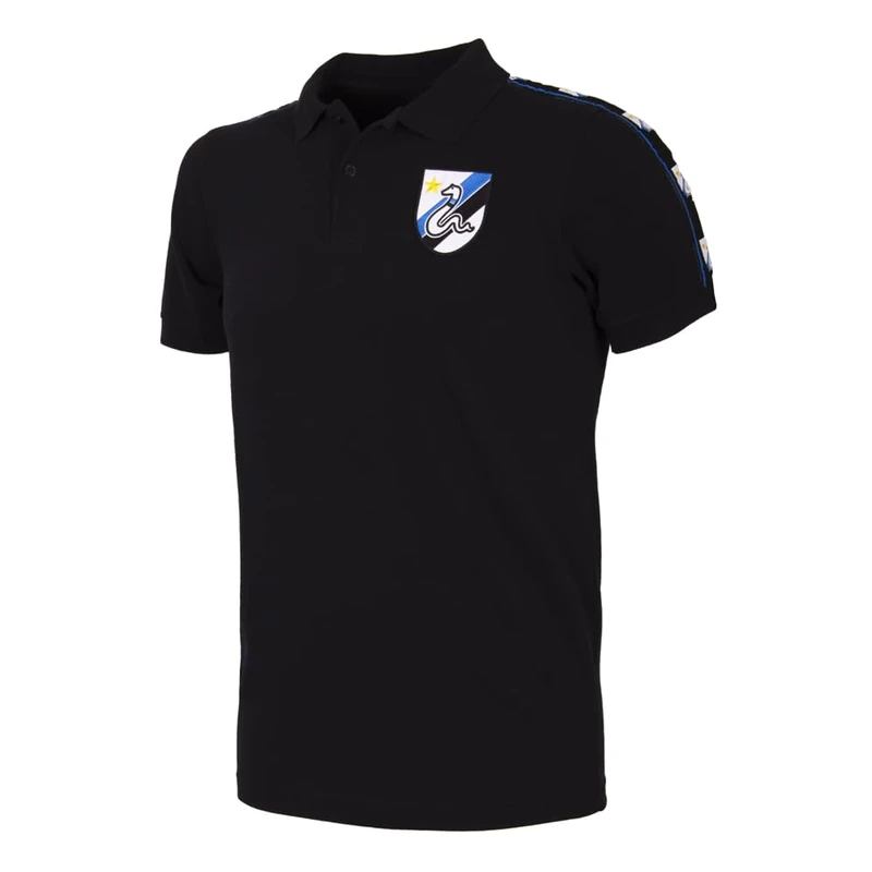 Inter Taper Polo Shirt, Black, L - Image 1