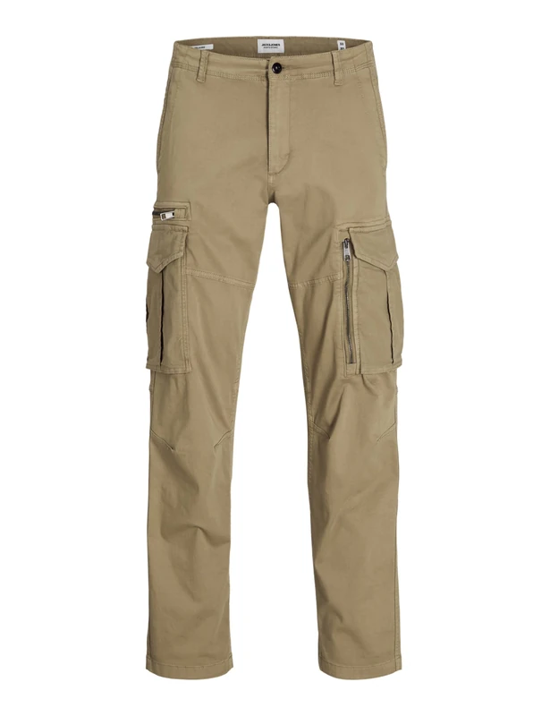 JACK & JONES Men's Jpstkane Cruise Cargo Noos, Elmwood, 32 W/36 L