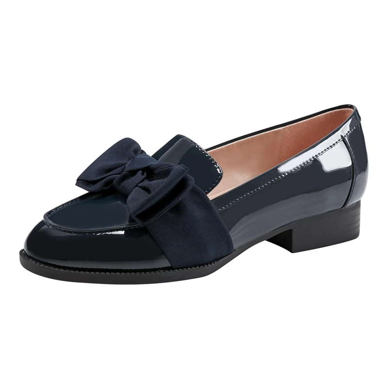 Bandolino Women's Lindio Loafer, Navy Patent 402, 6 UK - Image 1