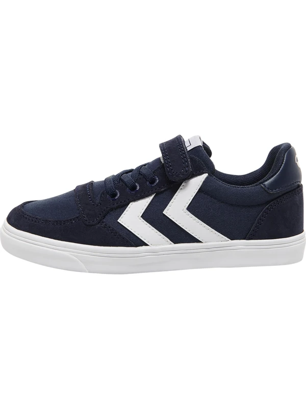hummel Slimmer Stadil Children's Velcro Trainers Size, Dress Blues, 1.5 UK Child