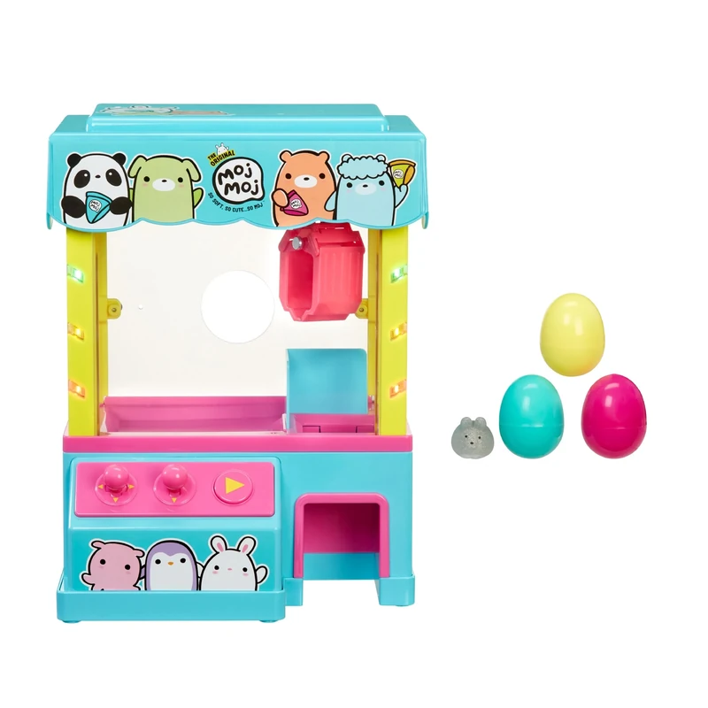 Moj Moj The Original Claw Machine 36 cm with Glitter Squish Character, Lights, Music, and Arcade Sounds - Image 1
