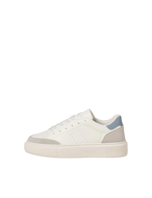 JACK & JONES Men's Jfwaspire Court Pu Trainers Noos, White, 40 EU, White, 8 UK