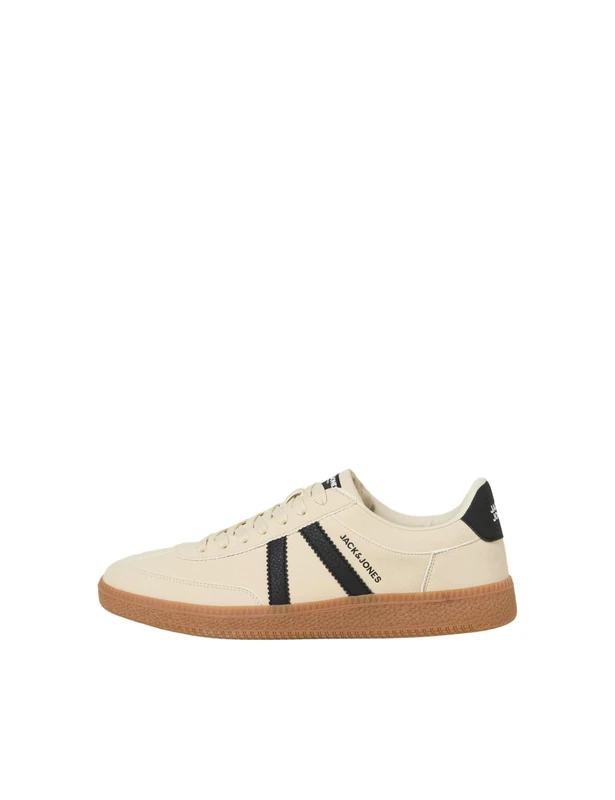 JACK & JONES JFWKIRK International Campaign Men's Lace-Up Trainers, Plaza Taupe, 10 UK