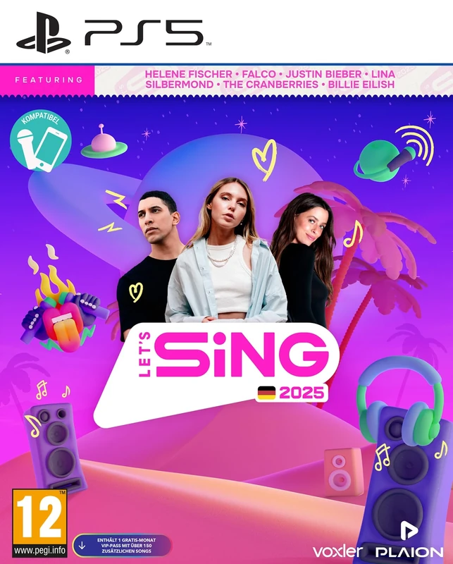 Let's Sing 2025 German Version (PlayStation 5) (AT-PEGI)