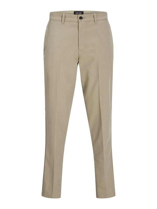 JACK & JONES Men's Male Tapered Fit Chino Hose Jpstace Leo Noos, Plaza Taupe, 31 W/36 L