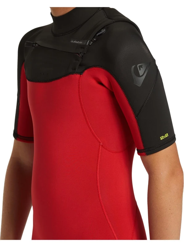 Quiksilver Short Sleeve Spring Suit EVERYDAY SESSIONS B 2/2 SS CZ Youth Red 10