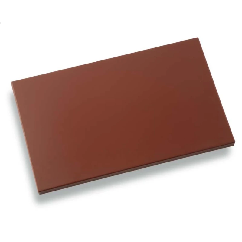 Louis Tellier – Chopping Board – Made of HDPE – Antibacterial – Professional – High Quality – 60 x 40 x 2 cm – Colour HACCP Dairy, Bread, Cheese and Pastry – Brown