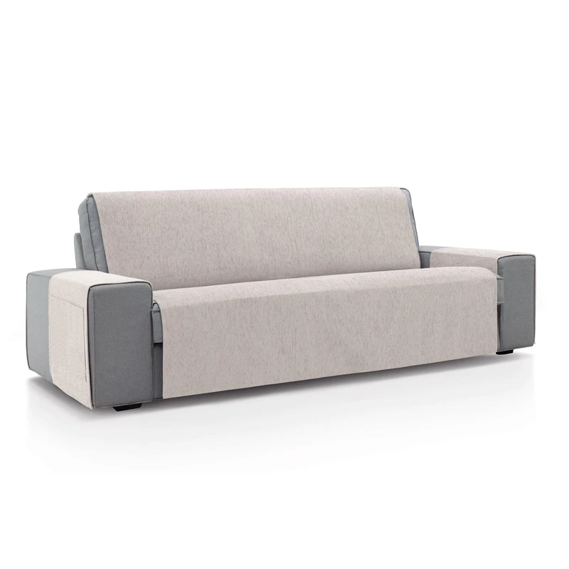 ECOMMERC3 | 2 Seater Sofa Cover Size 115 x 220 cm - Natural Colour Soft Touch Sofa Cover 100% Made in Spain - Image 1