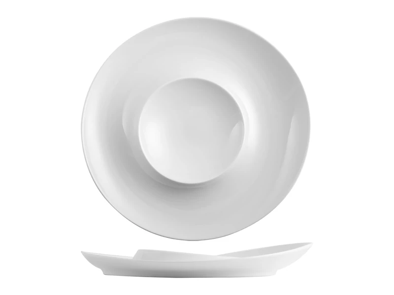 H&H Set of 2 Porcelain Selection Plates 26.5 cm