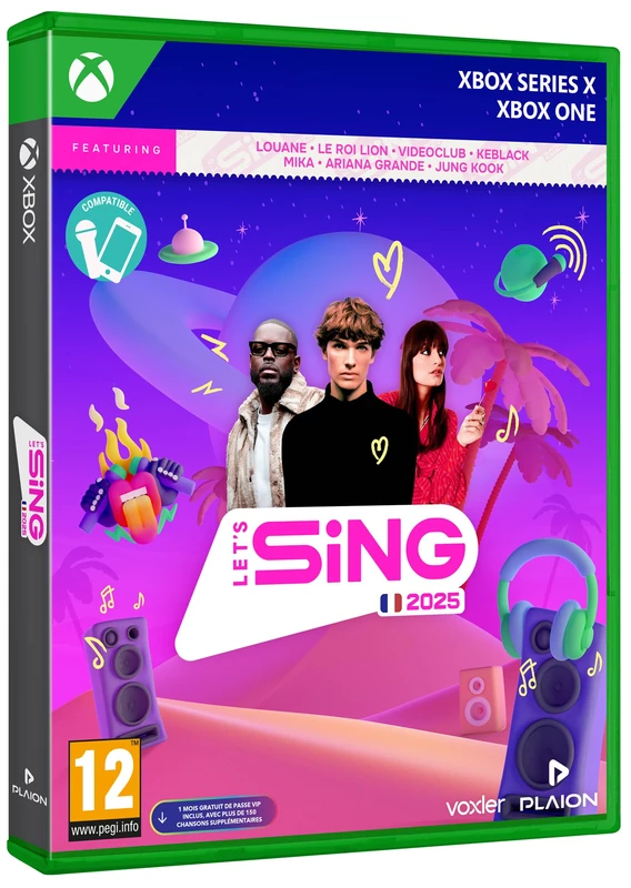Koch Media Let's Sing 2025 Xbox Series X - French Version