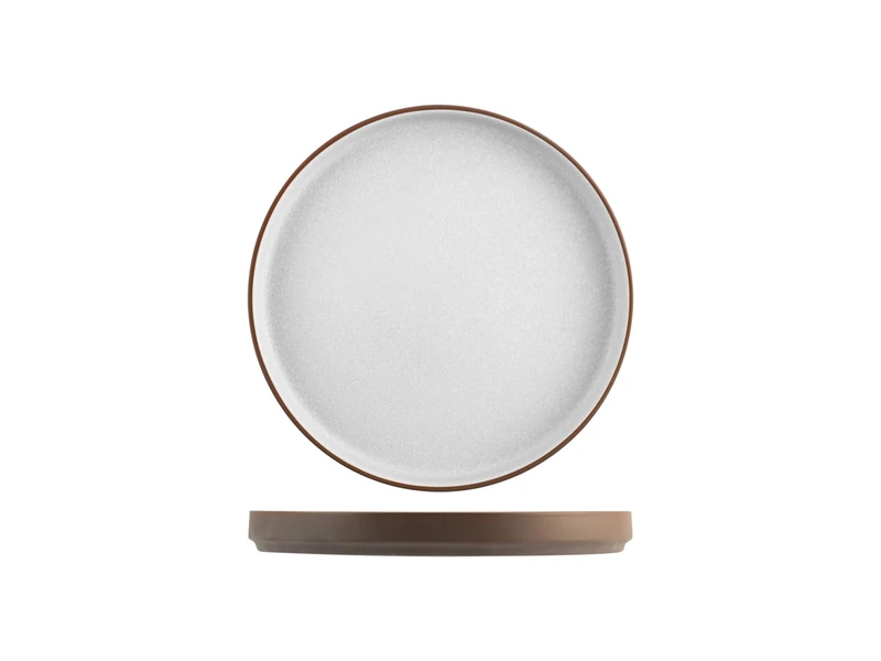 H&H Set of 6 Porcelain Ares Plates 17 cm