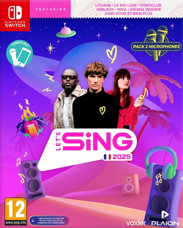 Plaion KOCH MEDIA Video Game for Switch Let's Sing 2025 Micro - Brand EAN: 4020628582241
