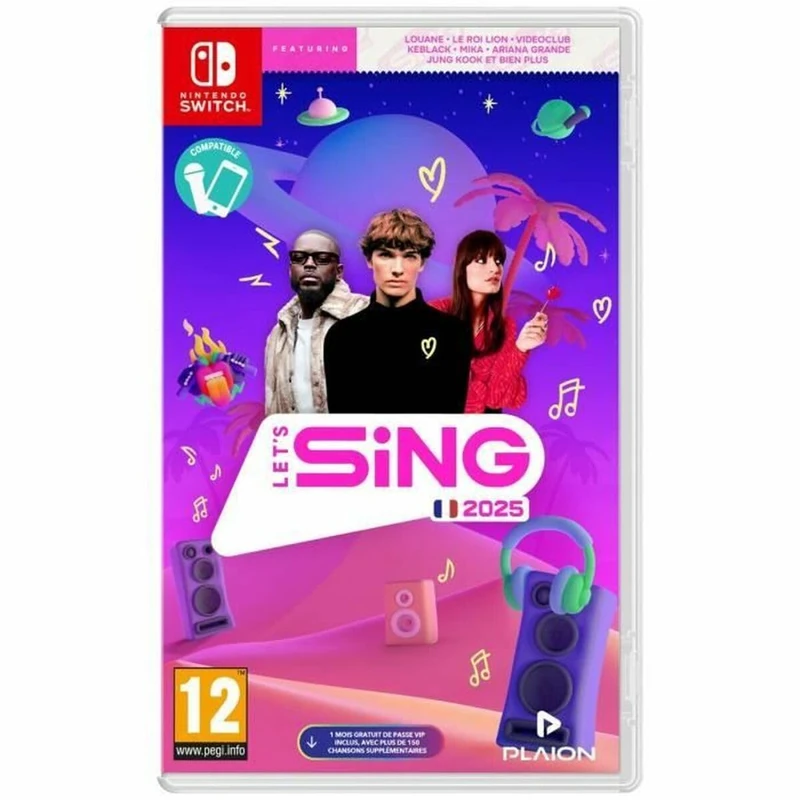 Let's Sing 2025 Video Game for Nintendo Switch - KOCH MEDIA