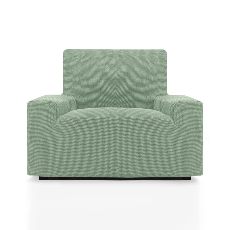 ECOMMERC3 | Sofa Cover Size 1 Seater 70-110 cm New Sofa Effect - Turquoise Sofa Cover Easy Installation Fit - Image 1